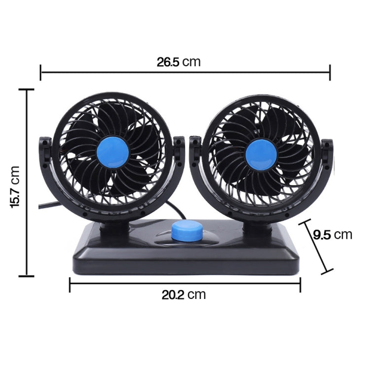 VENTILADOR DE VEHICULO DOBLE